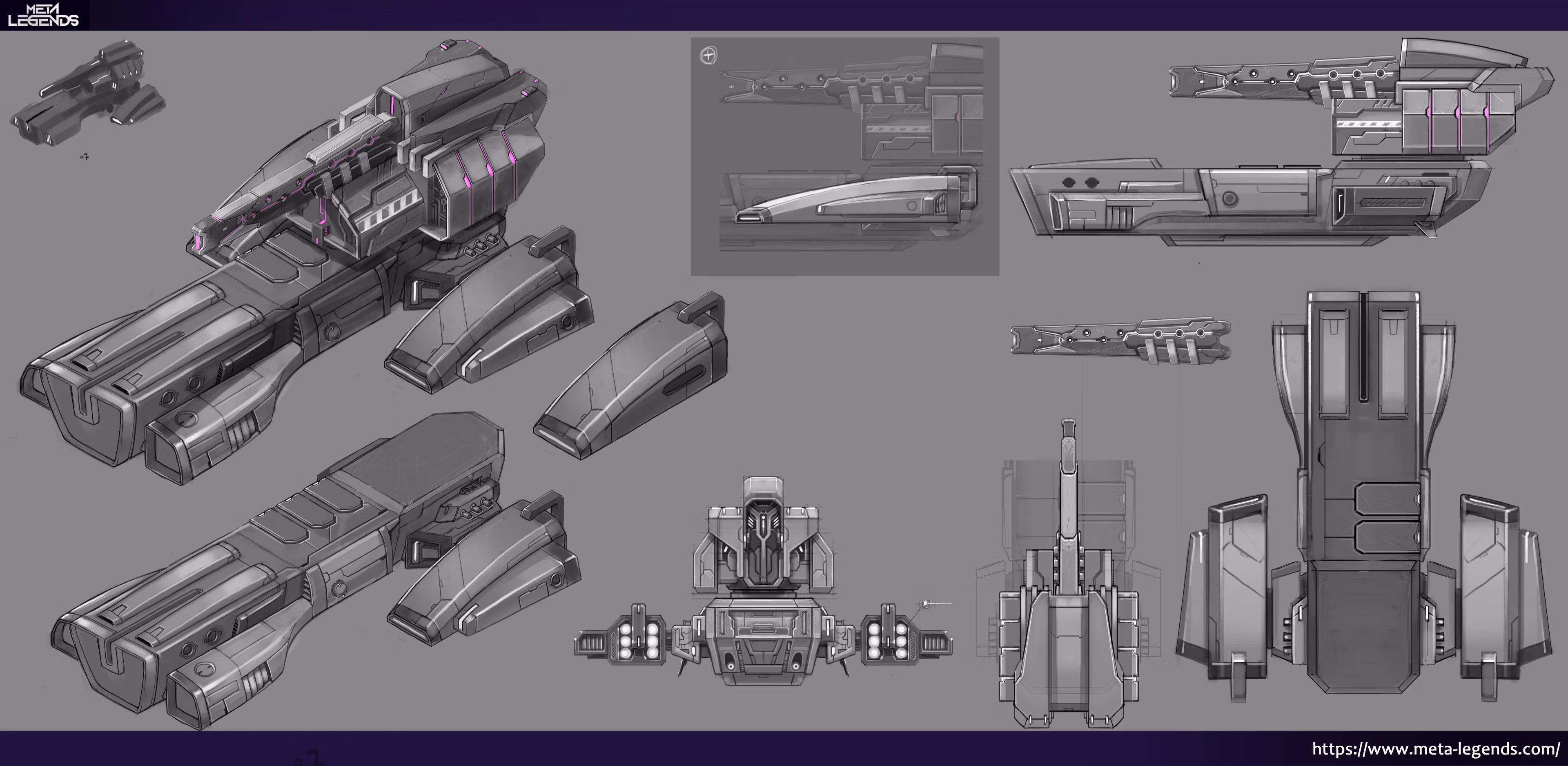 Roboter Monster Concept